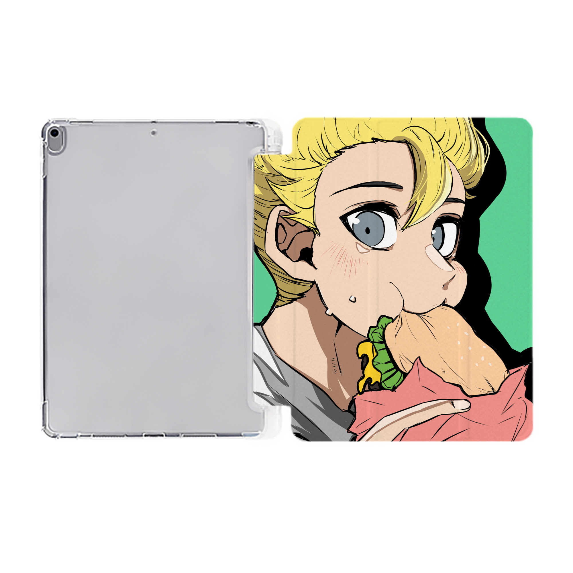 （画像用） 東京リベンジャーズ Tokyo Revengers IPad ケース ペン収納付き 三つ折りスタンド PUレザー×シリコン 対応機種9.5/10.5/10.9インチ